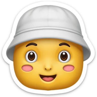 gorro panadero sticker