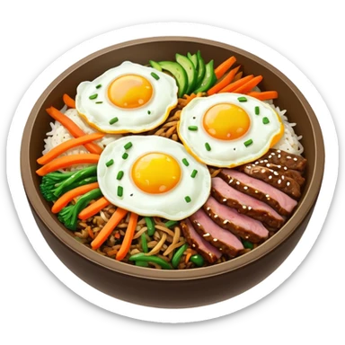 bibimbap sticker