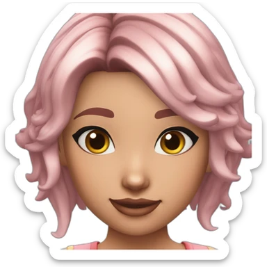 sims-4-cute-girl sticker