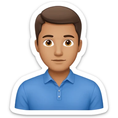 Hombre guapo sticker