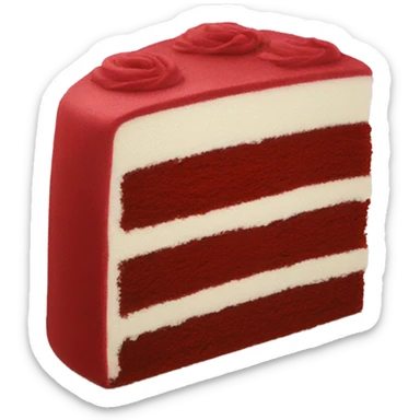 red velvet cake sticker
