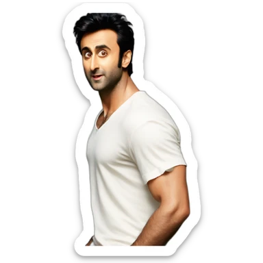 Ranbir Kapoor body sticker