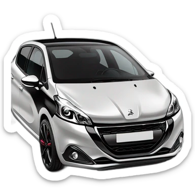 noire-peugeot-208-GTI-By-Peugeot-Sport sticker