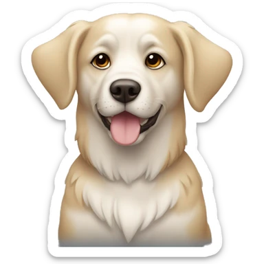 perro con alas sticker