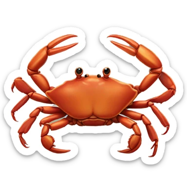 Cancer crab constellation sticker