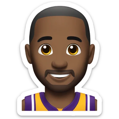 Kobe bryant black mamba sticker