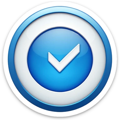 Instagram blue tick verified badge emoji  sticker