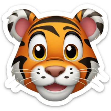 Tigger disney sticker