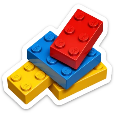 make a lego brick sticker