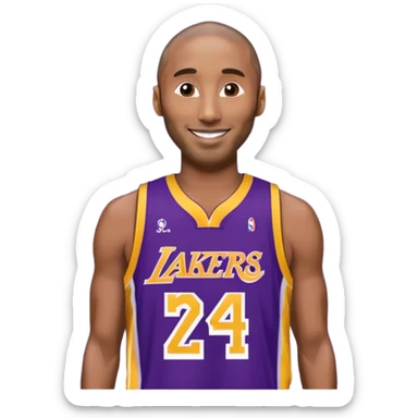 Kobe bryant jersey sticker