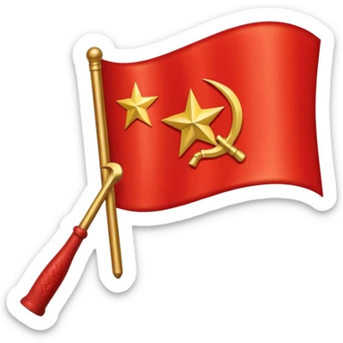 Soviet Union Flag sticker