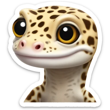 Leopard gecko sticker