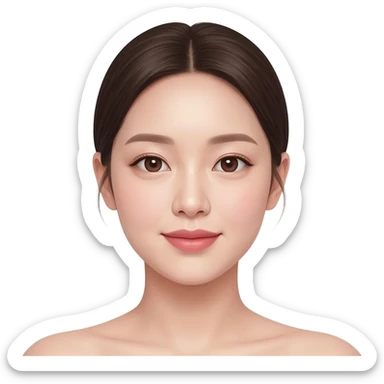 I’ve always loved the Korean aesthetic: peace, minimalism, and natural elegance. Today, I’m starting my own Glow Up to find the soft life I deserve. My journey begins now. sticker