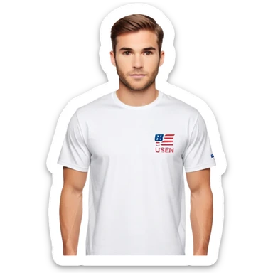 Oversized t shirt from the US Open sticker