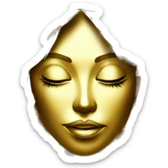  Hemp 420 lady face melting gold tropical made of 420 origami newspaper roses hemp leaves lantern fairy lights burning paper and hemp leaves in hair sticker