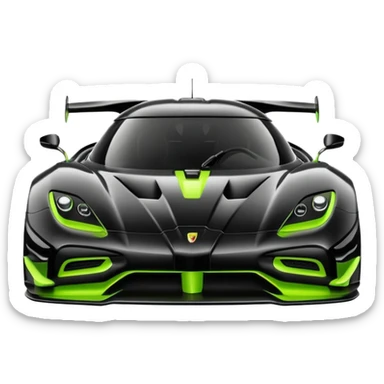 Koenigsegg Jesko sticker