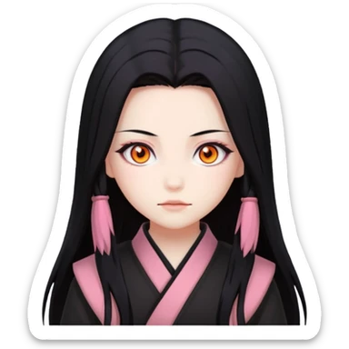 Nezuko kamado sticker