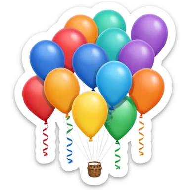 Make a 67 ballon sticker