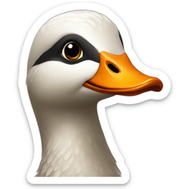 bossa nova goose sticker