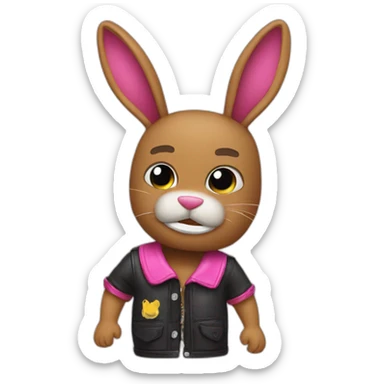 bad bunny the singer sticker