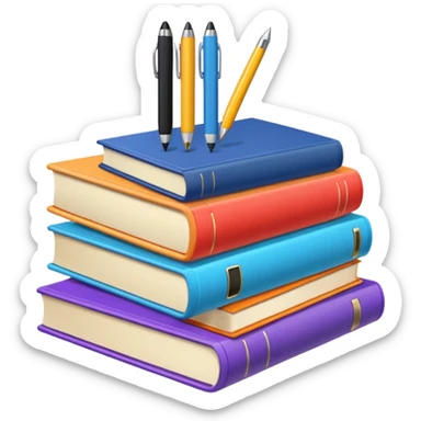 materiales de estudio  sticker