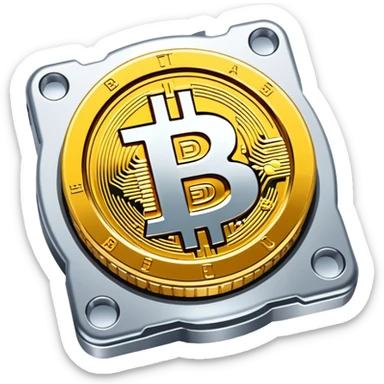 Asic BTC sticker