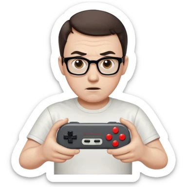 Angry Video Game Nerd sticker