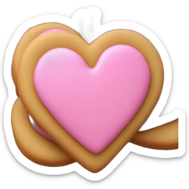 heart cookies sticker