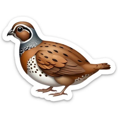 Quail sticker