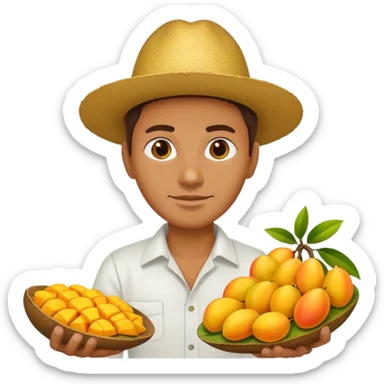 VENDEDOR DE MANGOS sticker