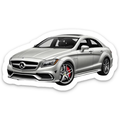 cls63s 2016 in light silver sticker