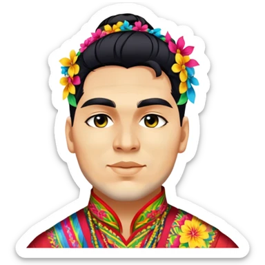 Traditional Dancer sticker