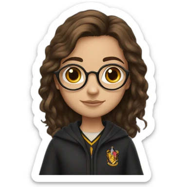 Girl harry potter sticker