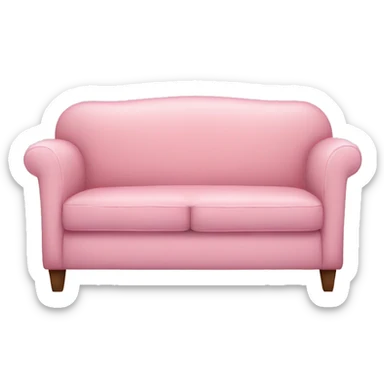light pink sofa sticker