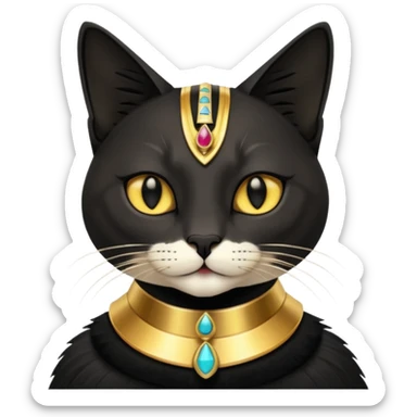 pharaoh cat sticker