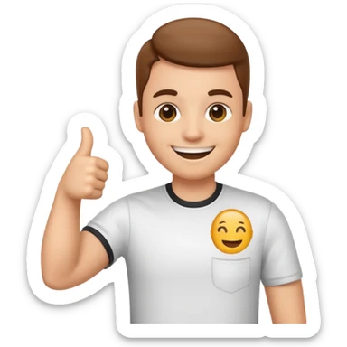 Employee branding emoji, promoting company in websites & linkedIn getting reviews sticker