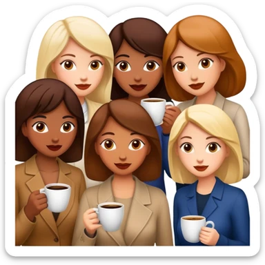 Coffee bitches sticker