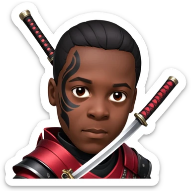 Katana Master sticker