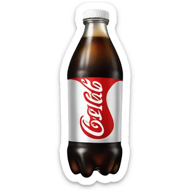 Diet Coke bottle  sticker