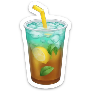Un ice tea sticker