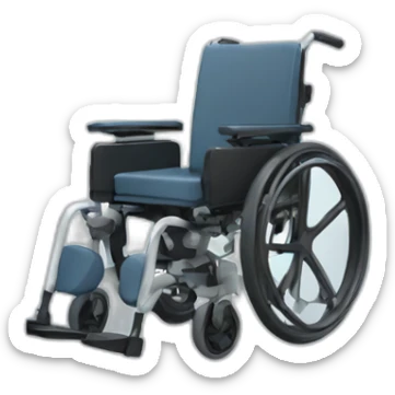Autonomous wheelchair sticker