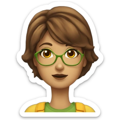 April O'Neil nina turtle sticker