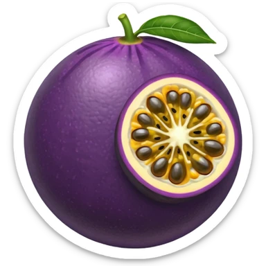 passion fruit sticker
