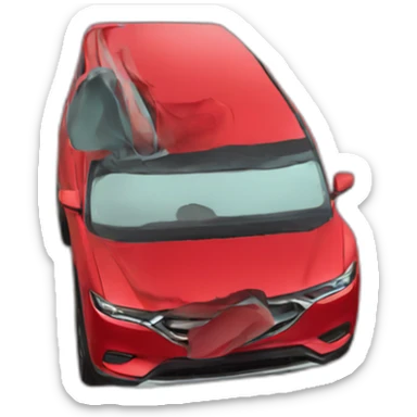 Red CX-8 sticker