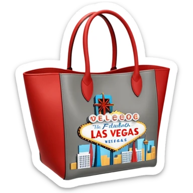 Hyperrealistic, ultra detailed, isolated, rendering, Marc Jacobs
SSENSE Exclusive Gray & Red 'The Las Vegas' City Tote sticker