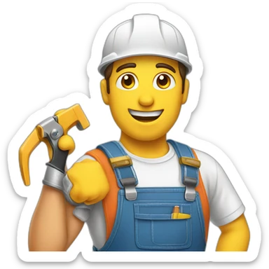 Handyman sticker
