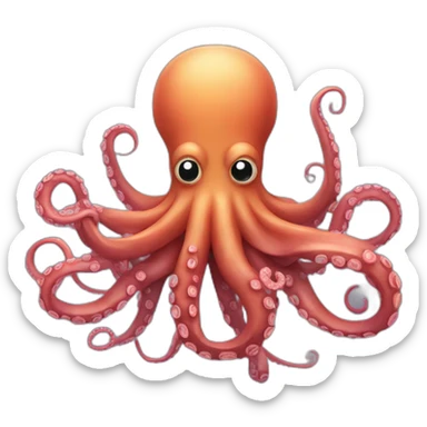 A phone with tentacles like an octopus sticker