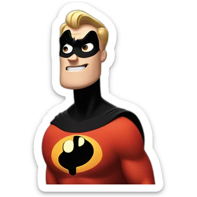 mr incredible dead sticker