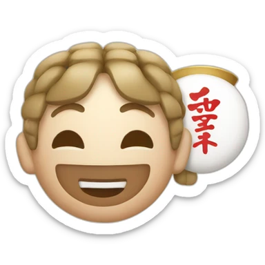 japan hospitality sticker