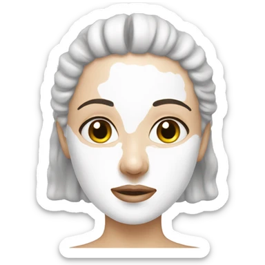 Skincare sticker
